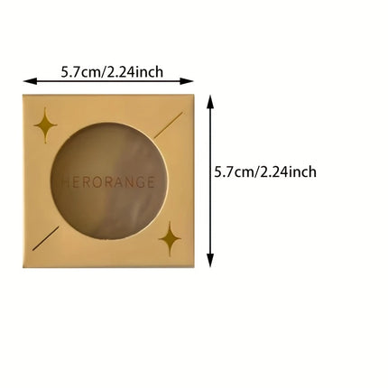 2-In-1 Highlighter And Contour Palette,Long-Lasting Radiant Contouring Makeup Waterproof Shimmer Face Makeup for Face & Body