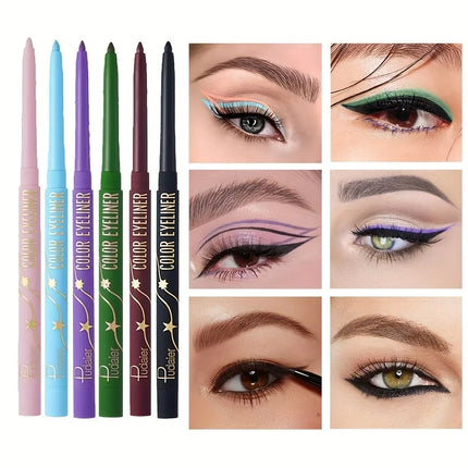Green Eyeliner Gel Pencil Waterproof Cream Matte Eye Pen Liner Long-Lasting Fading Makeup Matte Lying Silkworm Eye Liner