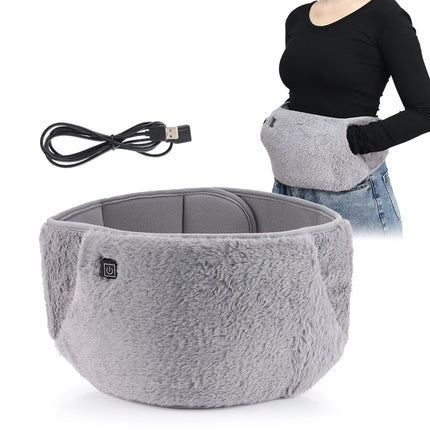 2in1 Electric Heating Belt USB Hand Warmer Winter Heater Waist Warmers Hot Compress Therapy Abdominal Lumbar Uterus Warming Pad