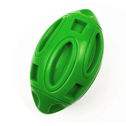 Squeaky Dog Toys for Aggressive Chewers: Rubber Puppy Chew Ball with Squeaker, Almost Indestructible and Durable Pet Toy