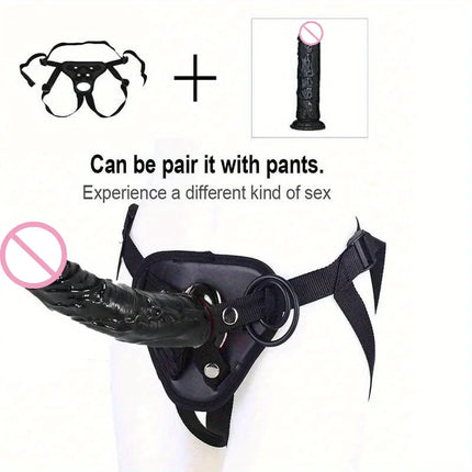 Adult Supplies Sex Toy Wearable Dildo Realistic Sex Toy For Lesbian Women Couples Dildo Strap On Penis Suction Cup Anal Plug