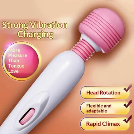 【SA】【YA】Magic Wand AV Vibrators Stick Vibrating Egg Female G-Spot Stimulation Massager Products Vagina Massager Sex Toys