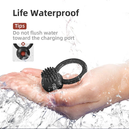 Cock Ring Vibrator Penis Sleeve Sucking Stimulator Remote Control G-spot Erection Ring Clitoral Sex Toy for Adult Supplies