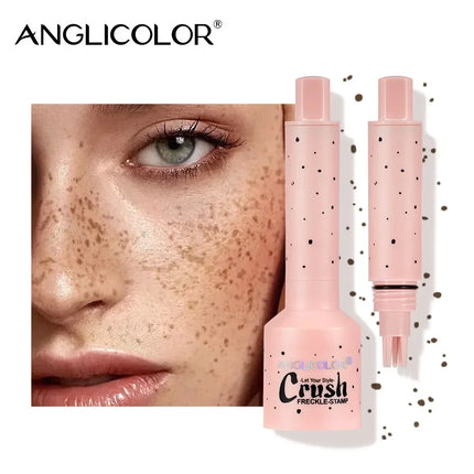 Five-point Freckle Stamp Natural Waterproof Quick Dry Liquid Freckles Pen Long Lasting Air Cushion Freckles Stick Dot Spot Tool