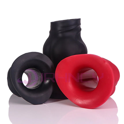 Hollow anal plug 85-105mm Silicone huge Butt plug Anus Dilator Tunnel Expansion Enema Prostate Massage G-spot Speculum