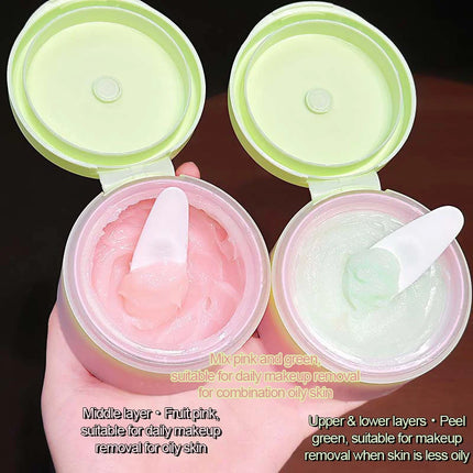 Guava Cleansing Balm,Refreshing Non-Irritating to Eyes, Potato Mud Texture,  Face Skin Care,Deep Cleanse Face Makeup Remover