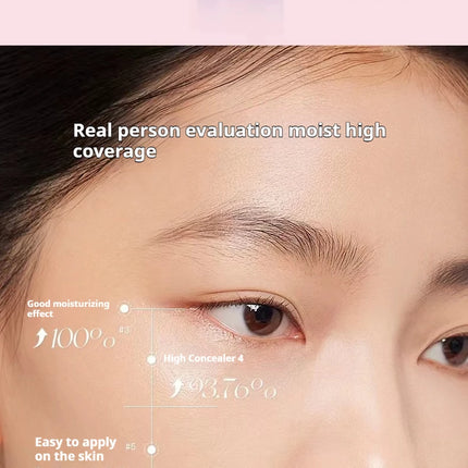 Girlscrush Liquid Concealer Facial Brightening Velvet Sunscreen Mark Expand Moisture Skin Application Holding Makeup