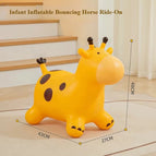 Yellow Jumping Horse