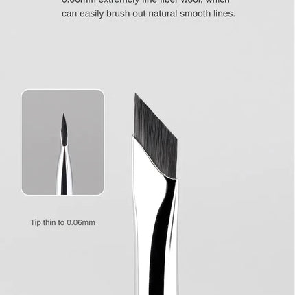 Upgrade Blade Eyeliner Brush Ultra Thin Fine Angle Flat Eyebrow Brush Liner Brow Place Makeup Brush Precise Detail Brush