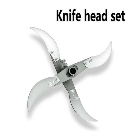 Multifunctional Grass Cutting Blade Set Edges Vegetable Chopping Tool Stainless Steel Rust-Resistant Blades Farm/Home Gardening