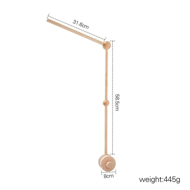 Foldable Baby Play Gym,0 Months Wooden Infant Activity Gym Hanging Toys Tool-Free Assembly Gym,Great for Newborn Development