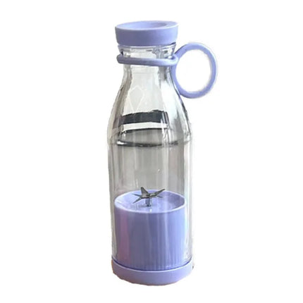 Portable Electric Blender Juicer Cup 6 Stainless Steel Blades USB Rechargeable 380ml Mini Blender Juicer Cup for Outdoor Travel