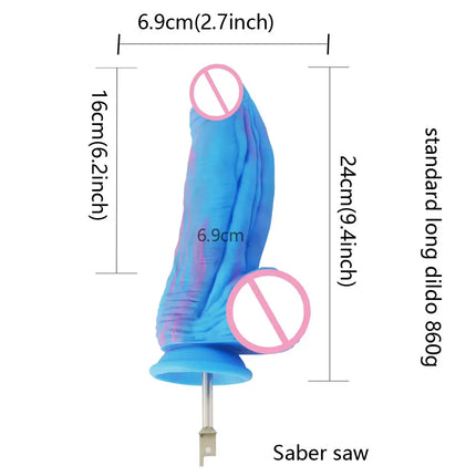 Sex Machine Sav Elastic Contraction Adapter for V-U-LOCK Attachments Dildo Saber Jigsaw Reciprocating Saw A Large Animal Dildo