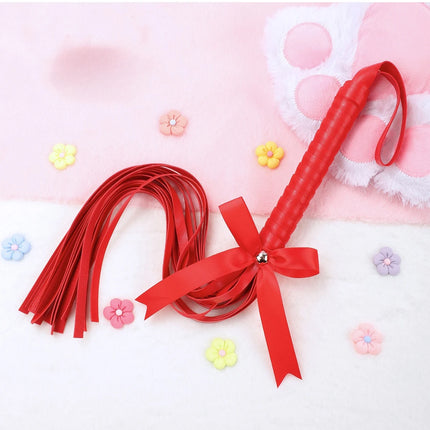 Slave Bowknot Whips Restraint Fetish Spanking Flogger Sexy Adults Games Bdsm Bondage Sex Toys For Couples Exotic Accessories ﻿