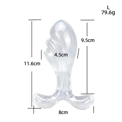 SoftButt Plug with Base Stimulator Masturbator Anal Plug Dildo Prostate Massage G-spot Anal Trainer Sex Toy for Couples