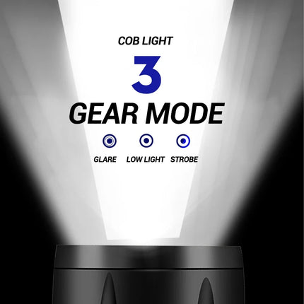 EDC Mini LED Flashlights Rechargeable Magnetic Torch Clip-On EDC Handheld Work Light for Hiking Camping Dog Walking Emergencies