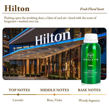 NAMSTE Support Dropshipping 500ML Hotel Collection Essential Oil Scent Luxury Hotel Inspired Perfumes Aroma Essential Oil
