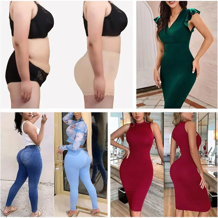 Butt Lifter Shapewear Panties Seamless Hip Enhancer Booty Pads High Waist Shaper Shorts for Instant Fake Ass Lift