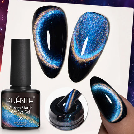 7.5ML Amber Moonlight Cat Magnetic Gel High Glossy Luxury Coffee Series Cat Eye Gel Soak Off UV Semi-Permanent Nail Art Varnish