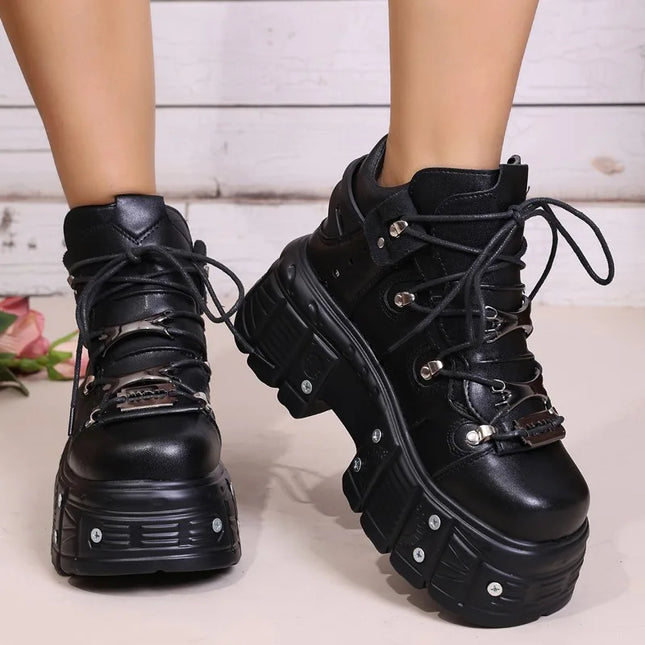 2025 New Daddy Shoes Platform Women's Personality Casual Sneakers