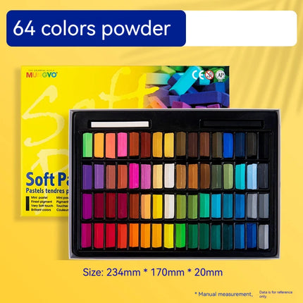 24/32/48/64 Color Chalk Set Color Crayons for Beginners A Variety of Painting Pastel Stick Students Art Painting Stationery