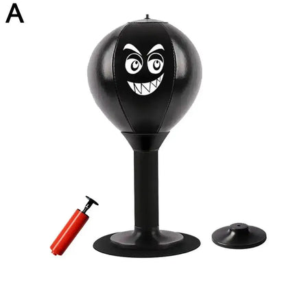 Desktop Punching Bag Stress Relief with Suction Cup for Office Table Counters Desk Boxing Punch Ball Funny Boxing Bag for Wall