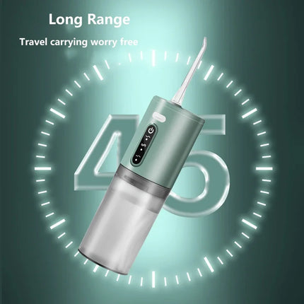 Portable Water Floss USB Rechargeable Oral Irrigator 280ML Electric Tooth Cleaning Device 3 Modes Waterproof Irrigator