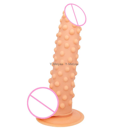 1PC Soft Dildo Sexy Prickly Dildo Sex Toy Fake Penis With Bump Thorn Suction Cup Anal Sex Women Couples Masturbators