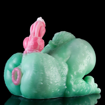 SHAZ 2.1kg Heavy Masturbation Cup, Medical-grade Liquid Silicone, Two Channel Onahole Stroker Male Masturbator Adult Toy for Men