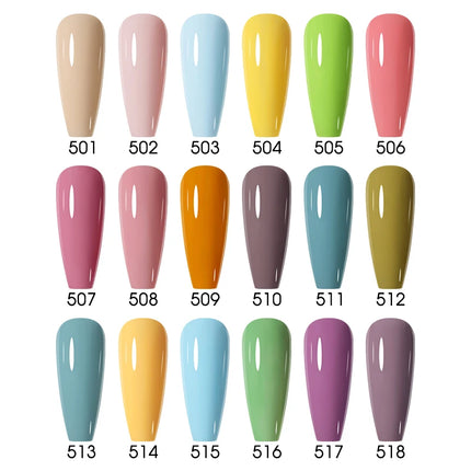 Clou Beaute Gel Nail Polish Neon Brown Royal Blue Red Green Pastal Nude Nail Art Varnishes Gel Lacquer HEMA/TPO FREE UV Gel Nail
