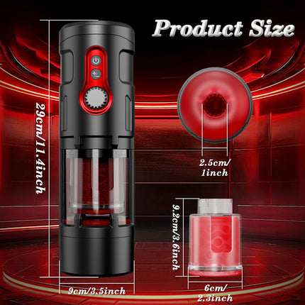 Automatic Male Mastubator Vibration Blowjob Machine for Men Masturbation Cup Sex Toys Adult Goods for Men Masturbate Supplies