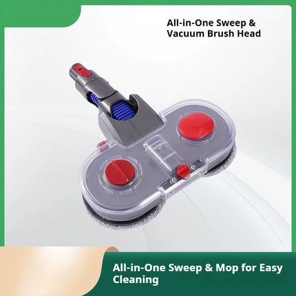 Electric Mop Head Kit For Dyson V7 V8 V10 V11 Vacuum Cleaner Part Mop Attachment With Water Reservoir Cleaning Rag Cloth