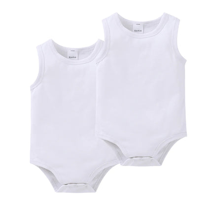 Kavkas Baby Girls Boys Bodysuit 100% Cotton 1 pcs 2 pcs 3 pcs Sling Vest Design Newborn Clothes