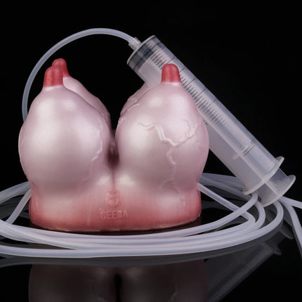 YOCY Liquid Silicone 2/4 Breasts Masturbator For Men Four Hole Squirting Pocket Pussy Stroker Adult Sex Toys for Man Fetish 18+
