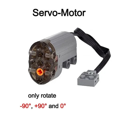 Building Blocks Toys MOC Technical Part Motor Set for Kids Compatible All Brands Small Size 8884 8885 PF Model Servo Accessories