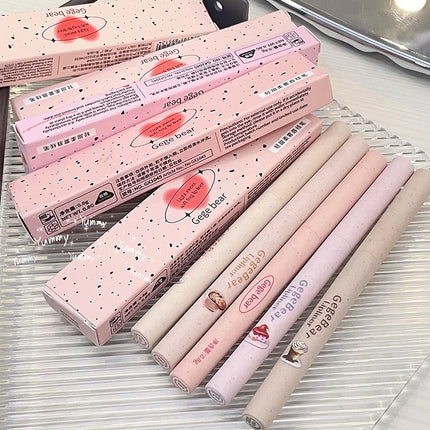 Nude Lip Liner Gege Bear Matte Velvet Lip Liner Pencil Long-lasting Waterproof Draw Lip Line Pen