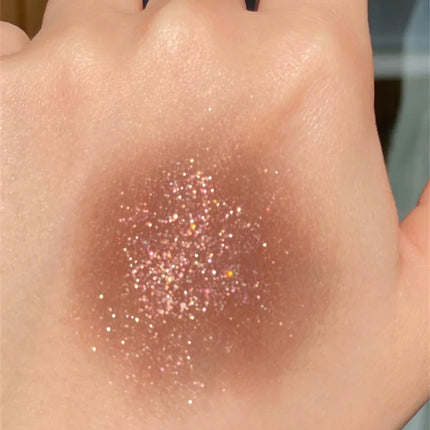 9 Colors Chocolate Eye Shadow Palette Pearly Matte Earth Color Eyeshadow Pallete Shiny Sequins Eye Pigments Lasting Makeup