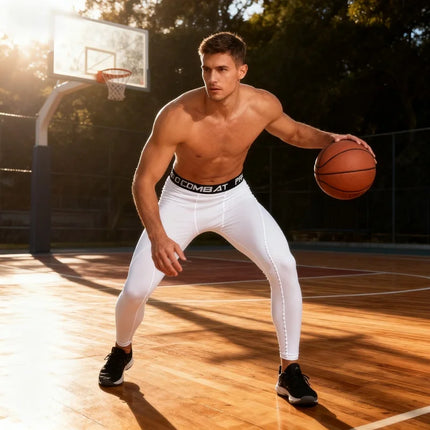 New Mens Compression Pants Shaperwear Tights Cool Dry Leggings Sports Baselayer Running Athletic Workout Underwear Active Shorts