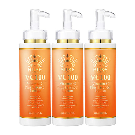 AILKE Vitamin C Whitening Kit For Women, Even Skin Tone, Clean Skin, Moisturizing, Anti Wrinkles, Skin Glowing Beauty Set