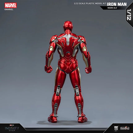 Original Fondjoy Iron Man MK45 Model Kit Infinity Saga Ironman Mark 45 Assembly ABS Joint Movable Kids Toys Boy Birthday Gifts
