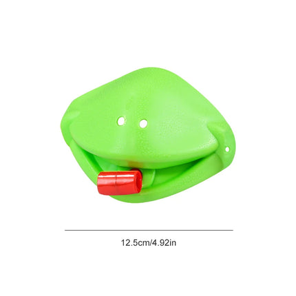 Frog Tongue Blowing Game Set, Suitable for Family Gatherings, Stress-Relieving and Funny Tabletop Puzzle Game Toy