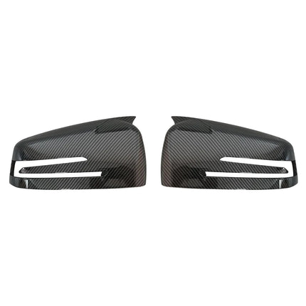 For Mercedes Benz A B C E S CLA GLA GLK Class W176 W246 W204 W212 W221 C177 X204 X156 Carbon Fiber Car Rearview Mirror Cover