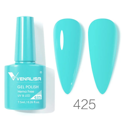 7.5ml Venalisa TPO FREE HEMA FREE Gorgeous Color Nail Gel Polish Long Wear Soak Off UV LED Gel Varnish Nail Manicure Gel Varnish