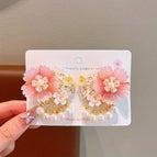Pink flowers / Plastic