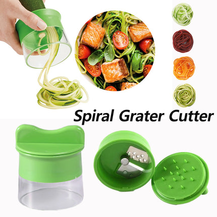 Handheld Vegetable Fruit Tool Multifunction Spiral  Shredder Manual Radish Cucumber Rotating Grater Kitchen Accessorie Tool