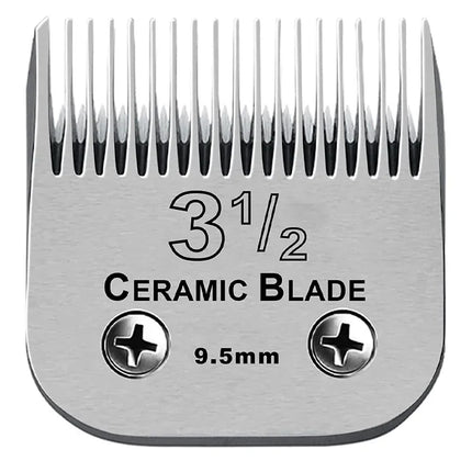 Detachable Pet Dog Cat Grooming Clipper Ceramic Blade Compatible with Most Andis,Oster A5,Wahl KM10 Series Animals Clippers