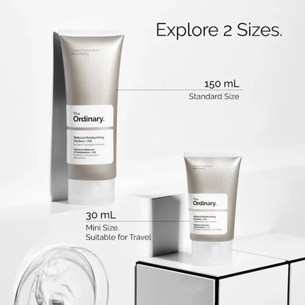 The Ordinary Natural Moisturizing Factors + Hyaluronic Acid Daily Moisturizer with Amino Acids and Dermal Lipids Protected Skin