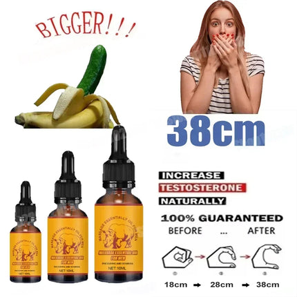 Increases size dilates blood vessels for extended time male essential oil