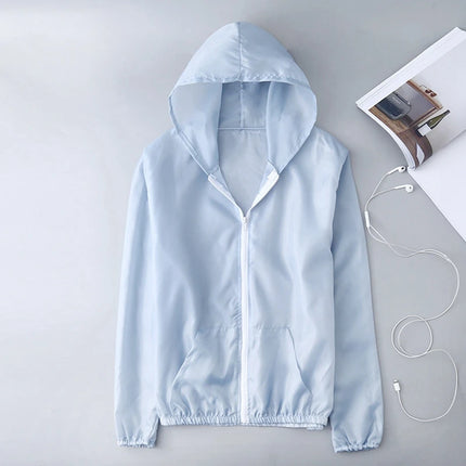 Quick Dry Breathable Sunscreen Coat Women Men Lightweight Coats for Running Camping Hiking Traveling UV Protection Thin Jackets