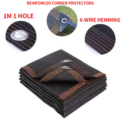 Beige  sunshade cloth sunshade durable sun protection shade mesh suitable for terrace plant greenhouse chicken coop porch